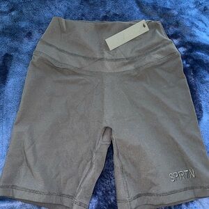 SPRTN Black Unified High Wasted Shorts